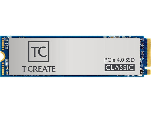 Team Group T-CREATE CLASSIC M.2 2280 2TB PCIe Gen4 x4 with NVMe 1.4 3D TLC Internal Solid State Drive (SSD) TM8FPH002T0C611