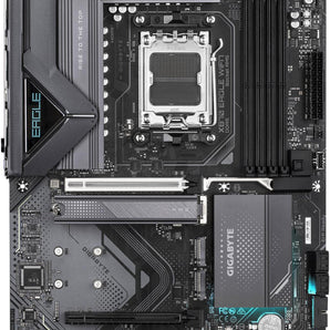 GIGABYTE X870 AORUS ELITE WIFI7 w/ DDR5-8000(OC), 4x M.2 Slots, 2.5GbE LAN, WiFi 7, Bluetooth 5.4, Black