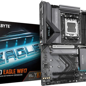GIGABYTE X870 AORUS ELITE WIFI7 w/ DDR5-8000(OC), 4x M.2 Slots, 2.5GbE LAN, WiFi 7, Bluetooth 5.4, Black