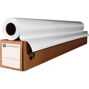 HP Bright White Inkjet Paper, 3-in Core  4.7 mil 90 g/m2 (24 lbs) 36 in x 500 ft (L4Z45A)
