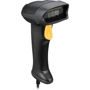 Adesso NuScan Spill Resistant Antimicrobial 2D Barcode Scanner - Black (NUSCAN 2500TU)