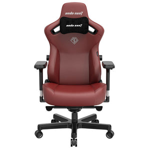 Anda Seat Kaiser 3 XL Ergonomic Genuine Leather Gaming Chair - Maroon