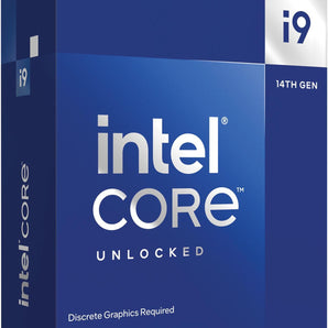 Intel Core i9-14900K - Core i9 14th Gen 24-Core (8P+16E) LGA 1700 125W Intel UHD Graphics 770 Desktop Processor - Boxed - BX8071514900K