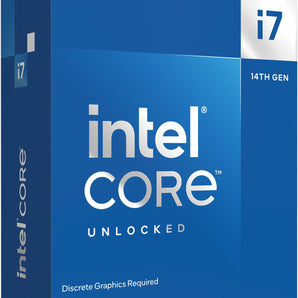Intel Core i7-14700K - Core i7 14th Gen 20-Core (8P+12E) LGA 1700 125W Intel UHD Graphics 770 Processor - Boxed - BX8071514700K