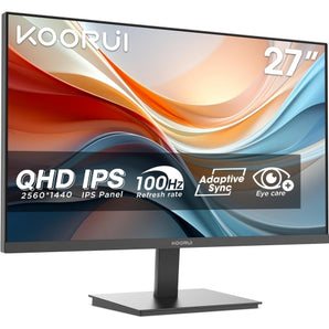 Koorui E2721h 27" Ips Monitor - 2k/qhd - 2560 X 1440 - 120hz - 5ms - Tilt