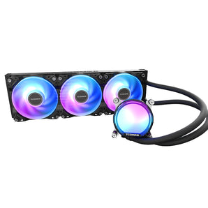 TCOMAS SJ-A080 (INTEL) ARGB CPU Liquid Cooler Black