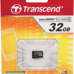 32GB MICRO SDHC4(NOBOX & ADAPTER) (TS32GUSDC4)
