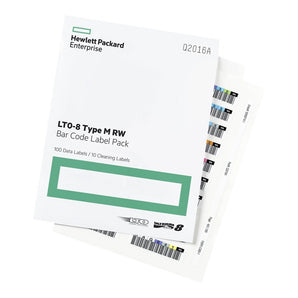 HPE LTO-8 30TB RW Bar Code Label Pack (Q2015A)