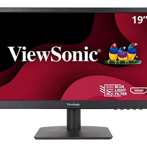 ViewSonic VA1903H - WXGA 1366x768p 16:9 Widescreen Monitor with Eye Care and HDMI - 200 cd/m² - 19"