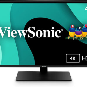 VIEWSONIC 43IN 4K ULTRA HD MVA MONITOR HDMI DISPLAYPORT 3840X2160 RES (VX4381-4K)