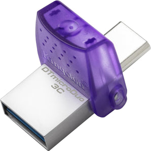KINGSTON 64GB DATATRAVELER MICRODUO 3C 200MB/S DUAL USB-A + USB-C (DTDUO3CG3/64GB)