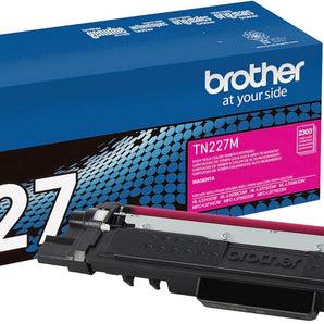 Brother TN227 Magenta Toner Cartridge, High Yield (TN227M)
