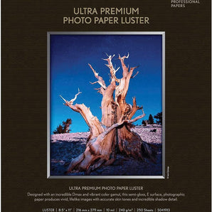 Ultra Premium Photo Paper Luster  8.5 X11 250 SHEETS 4 PACK (S041913)