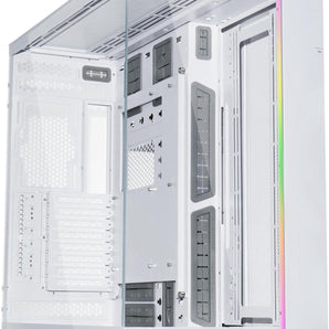 Lian-Li Case O11DEXL-W Full Tower 4mm Tempered Glass EATX 4xUSB3.0 / Type-C White (O11DEXL-W)