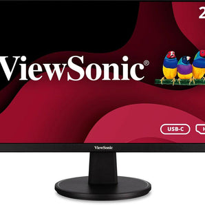 VIEWSONIC 24IN 1080P MVA MONITOR HDMI AND USB-C (VA2447-MHU)