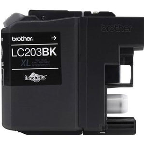 Brother LC203 Innobella High-Yield Black Ink Cartridge   - 2 Packs (LC203BKS)