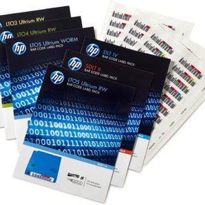HPE Ultrium 6 RW Bar Code Label Pack - barcode labels (Q2013A)