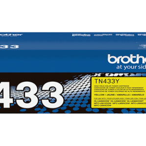 Brother TN433 High-Yield Yellow Toner Cartridge (TN433Y)