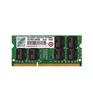 TRANSCEND 8G DDR3L 1600 ECC-SO-DIMM 2RX8 (TS1GSK72W6H)