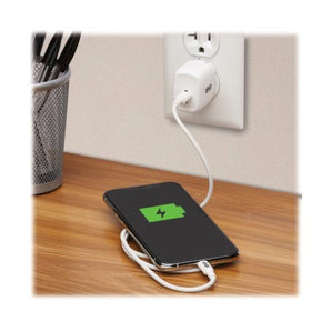 USB C Wall Charger 1-Port Compact Gan Technology 20W PD3.0 White (U280-W01-20C1-G)