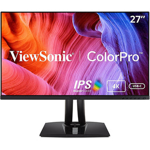VIEWSONIC 27IN 4K UHD PROFESSIONAL GRAPHIC DESIGN MONITOR USB-C 3840X2160 RES (VP2756-4K)