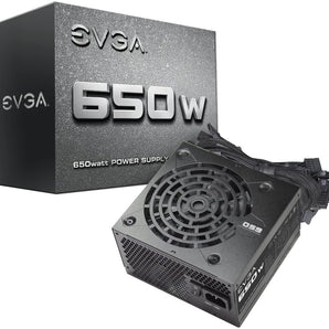 EVGA Power Supply 100-N1-0650-L1 650W +12V 120mm Fan ATX Retail