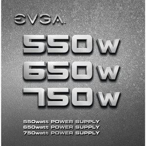 EVGA Power Supply 100-N1-0650-L1 650W +12V 120mm Fan ATX Retail