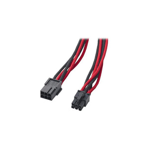 BitFenix BFA-MSC-6PEG45RKK-RP 17.72" (45 cm) Red & Black 45cm 6 Pin PCIE Extension Cable