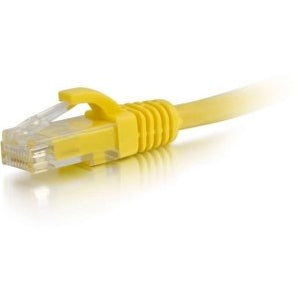 10ft Cat6 Snagless Unshielded (UTP) Network Patch Cable - Yellow - Category 6 for Network Device - RJ-45 Male - RJ-45 Male - 10ft - Yellow - 27193