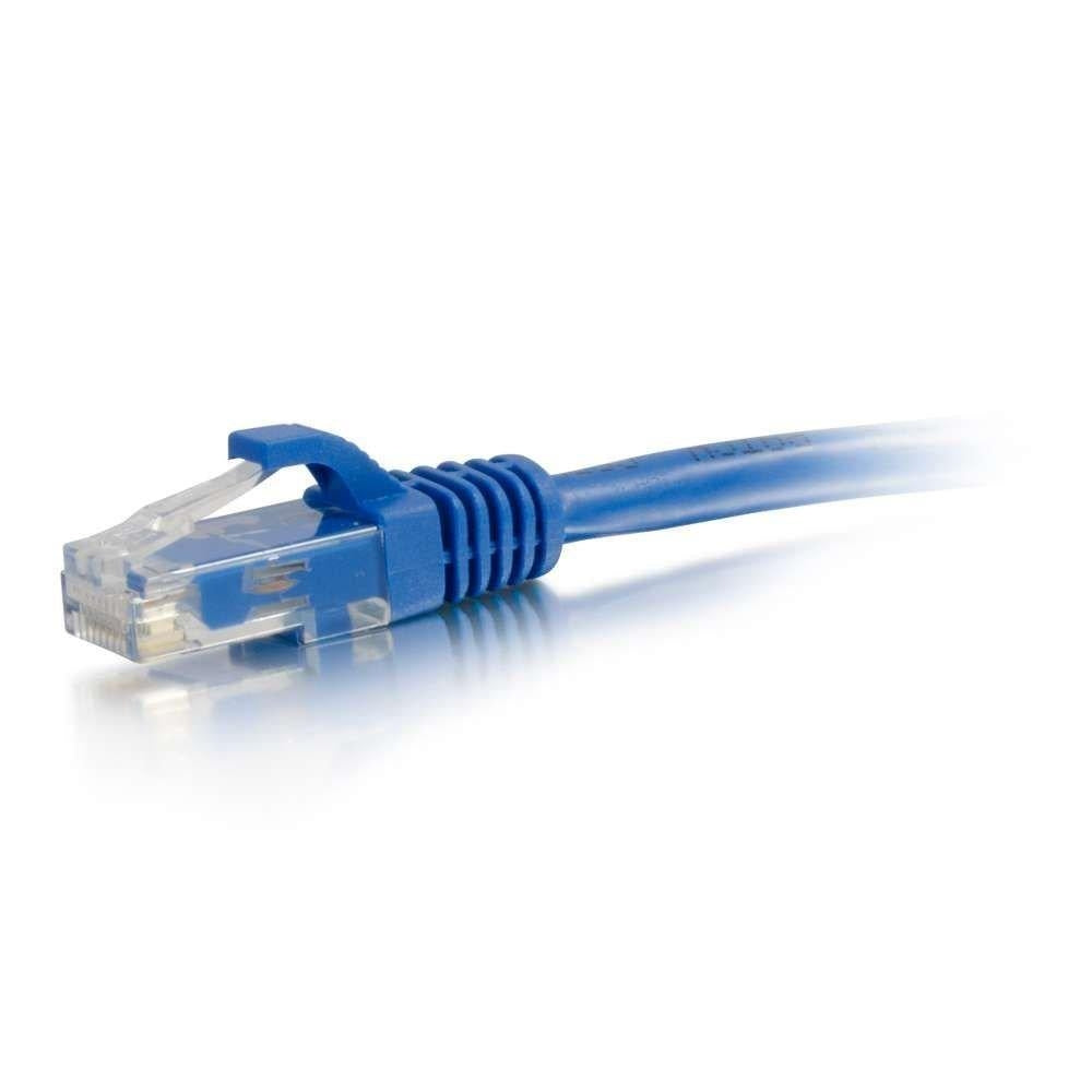 C2G 150ft Cat6 550MHz Snagless Patch Cable Blue 45m Blue networking cable (27149) - V&L Canada