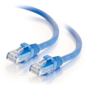 C2G 150ft Cat6 550MHz Snagless Patch Cable Blue 45m Blue networking cable (27149) - V&L Canada