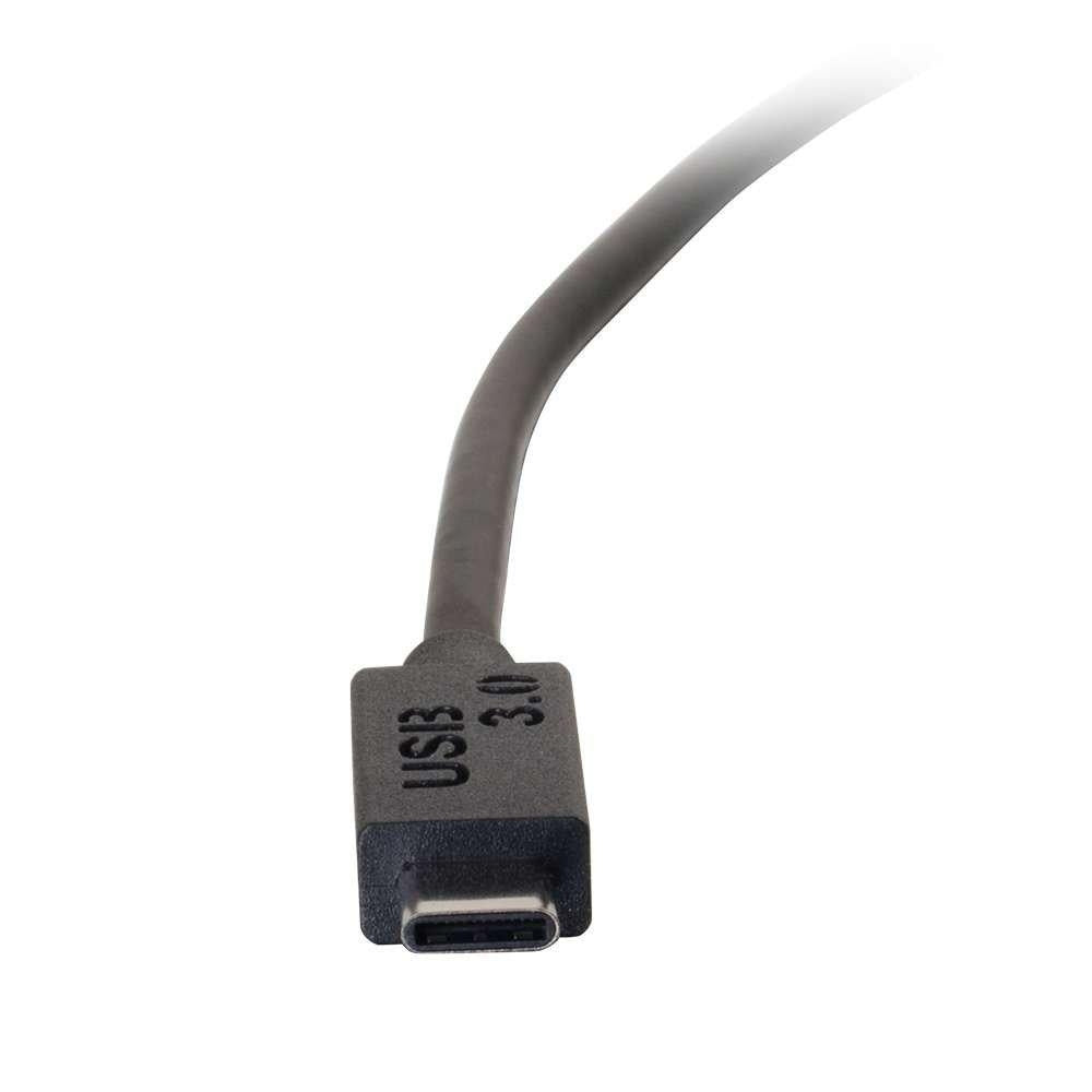 C2G 6ft, USB 3.0 Type C, USB B 1.8288m USB C USB B Male Male Black USB cable (28866) - V&L Canada