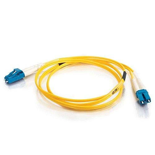 C2G LC/LC Duplex 9/125 Single-Mode Fiber Patch Cable, Yellow 1m 1m LC LC Yellow fiber optic cable (29191) - V&L Canada