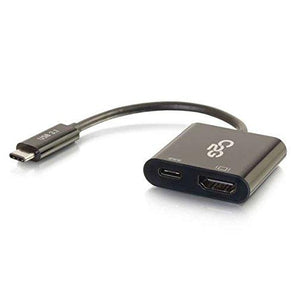 C2G 29531 USB-C USB-C, HDMI Black cable interface/gender adapter - V&L Canada