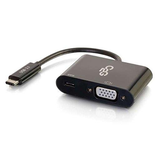 C2G 29533 USB-C USB-C, VGA Black cable interface/gender adapter - V&L Canada