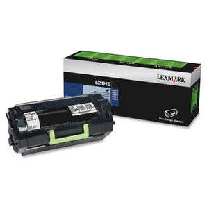 LEXMARK High Yield Toner Cartridge Laser - 25000 Page / 52D1H0E / 521HE