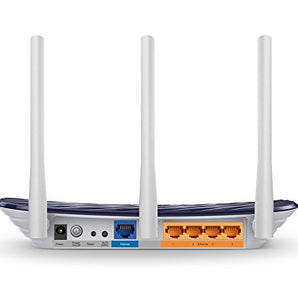TP-Link Archer C20 AC750 Wireless Dual Band Router, 2.4GHz 300Mbps + 5GHz 433Mbps, 3 External Antennas