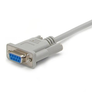 StarTech.com SCNM925FM Cross Wired DB9 to DB25 Serial Null Modem Cable, F/M, 10-Feet