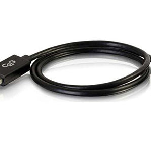 C2G 54300 Mini DisplayPort to DisplayPort Adapter Cable M/M, Black (3 Feet, 0.91 Meters)