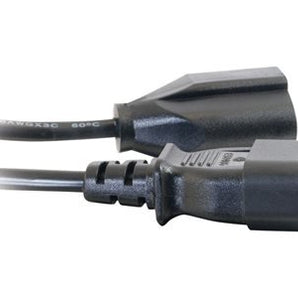 C2G / Cables to Go 03147 18 AWG Monitor Power Adapter Cord, Black (1 Feet/0.30 Meters) by C2G/Cables to Go