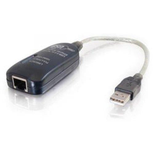C2G USB 2.0 Fast Ethernet Adapter USB type A RJ45 Silver cable interface/gender adapter (39998) - V&L Canada