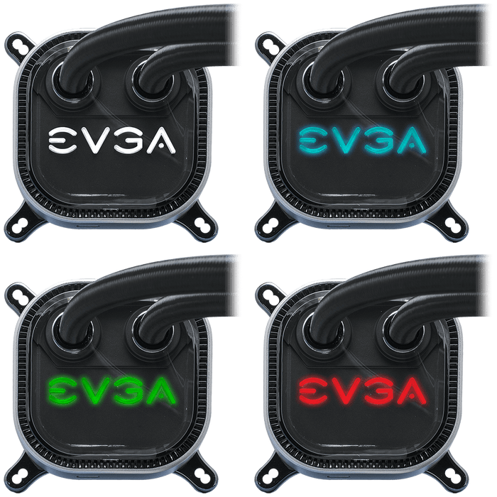 EVGA CLC 240 Liquid / Water CPU Cooler, RGB LED Cooling 400-HY-CL24-V1 - V&L Canada