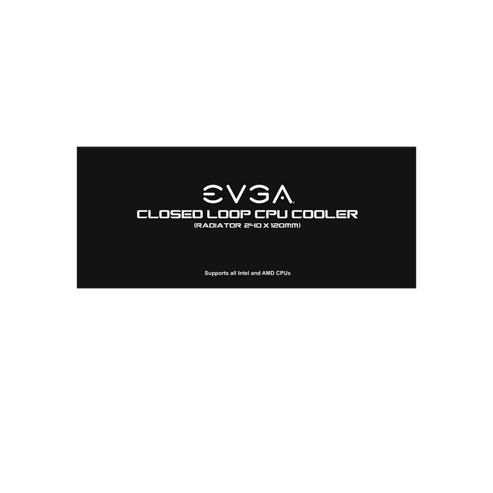 EVGA CLC 240 Liquid / Water CPU Cooler, RGB LED Cooling 400-HY-CL24-V1 - V&L Canada