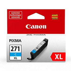 Genuine Canon CLI-271XL HIGH Yeild Ink Tank, Cyan - 0337C001