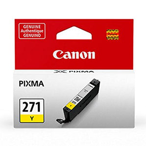 Genuine Canon CLI-271 Ink Tank, Yellow - 0393C001
