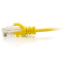 C2G/Cables to Go 01171 Cat6 Snagless Unshielded (UTP) Slim Ethernet Network Patch Cable, Yellow (3 Feet)