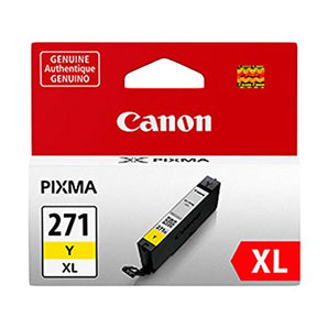 Genuine Canon CLI-271XL HIGH Yield Ink Tank, Yellow - 0339C001