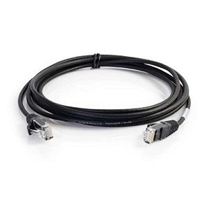 C2G 01105 Cat6 Slim Cable - Snagless Unshielded Slim Network Patch Cable, Black (6 Feet, 1.82 Meters)