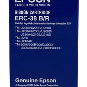 Epson Epson Color Cartridge -Black,Red -Dot Matrix 10 Pack (ERC-38BR-K)