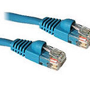 C2G 10ft Cat5e Snagless Unshielded (UTP) Ethernet Network Patch Cable - Blue (15200)